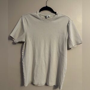 Banana Republic Men's Short Sleeve Cream Tee